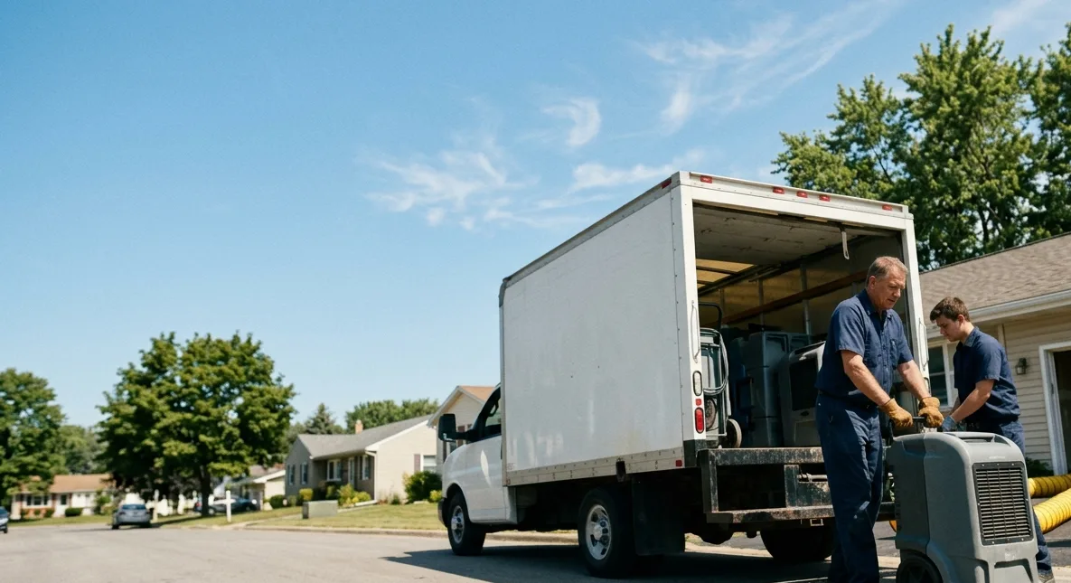 Water Damage Cleanup in Lexington, IN near me